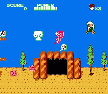 Takahashi Meijin no Bugutte Honey (Japan) screen shot game playing